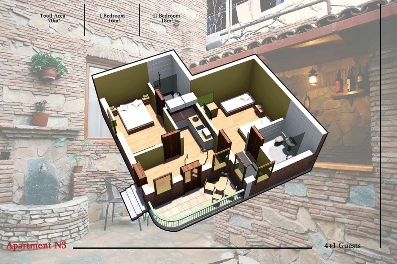 Apart Hotel With Wine Cellar - Old Tbilisi 1897 외부 사진